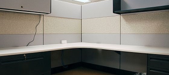 empty cubicle